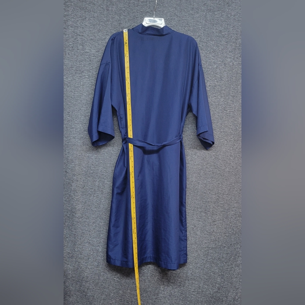 Christian Dior Blue Belted Robe With Pockets - Picture 6 of 13